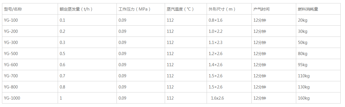 生物质蒸汽发生器